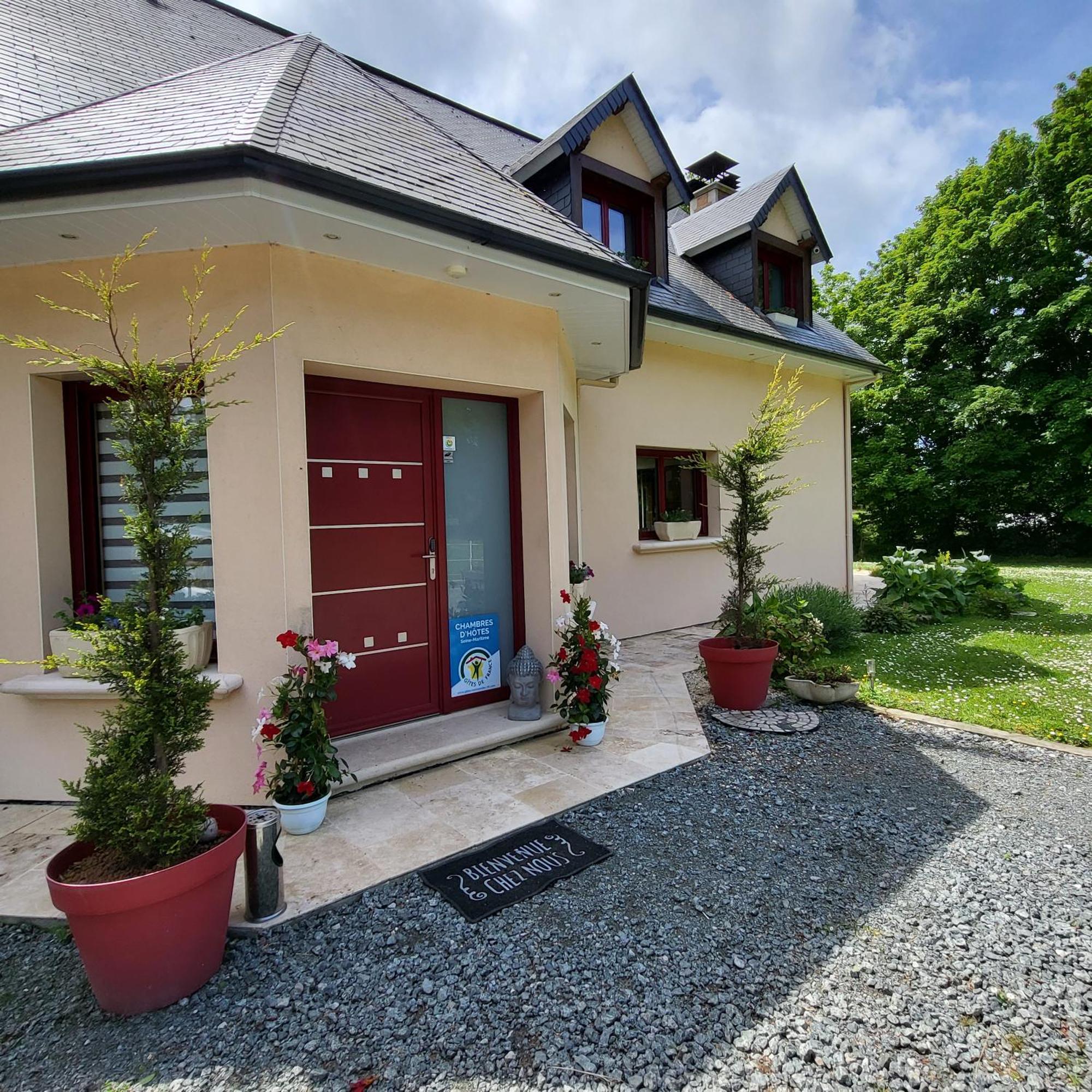 Senneville-sur-FécampChez Kate Et Lolo住宿加早餐旅馆 外观 照片